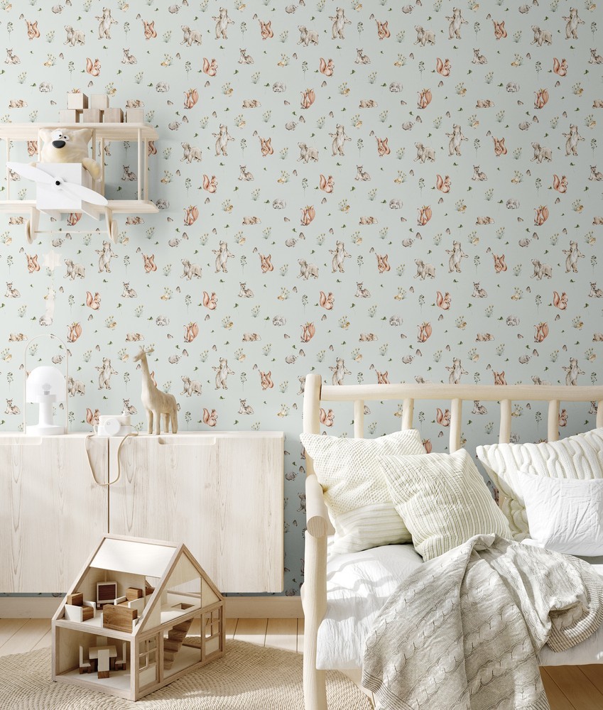 Picture of Wild friends Soft Mint - 1028401-04